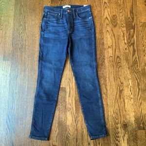 NWT Madewell 10” High-Rise Skinny Jeans (W 27)
